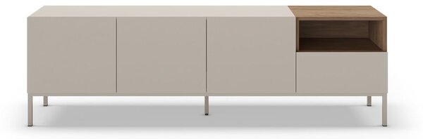 Kremowa szafka pod TV 180x55 cm Cailin – Marckeric
