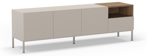 Kremowa szafka pod TV 180x55 cm Cailin – Marckeric