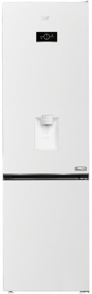 Lodówka BEKO b300 B3RCNA404HDW No Frost Dystrybutor wody SlimTank HarvestFresh AeroFlow 203.5cm Biała