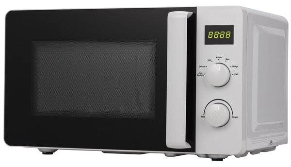 Kuchenka mikrofalowa MPM-20-KMG-03 W 700W średnica 25.7cm pojemność 20L Biały