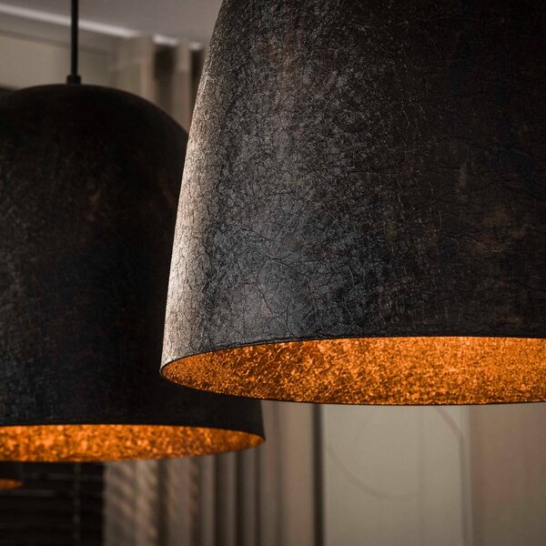 ZIJLSTRA Lampa wisząca Nova, możliwość ściemniania, czarny, salon / jadalnia, metal, skandynawski