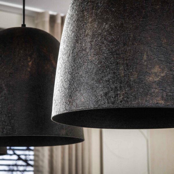 ZIJLSTRA Lampa wisząca Nova, możliwość ściemniania, czarny, salon / jadalnia, metal, skandynawski