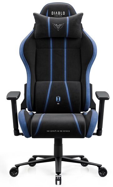 Fotel gamingowy materiałowy Diablo X-One 2.0 King Size, Night Blue