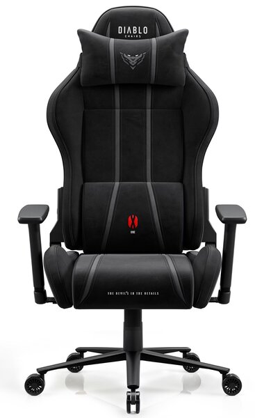 Fotel gamingowy materiałowy Diablo X-One 2.0 King Size, Burned Black