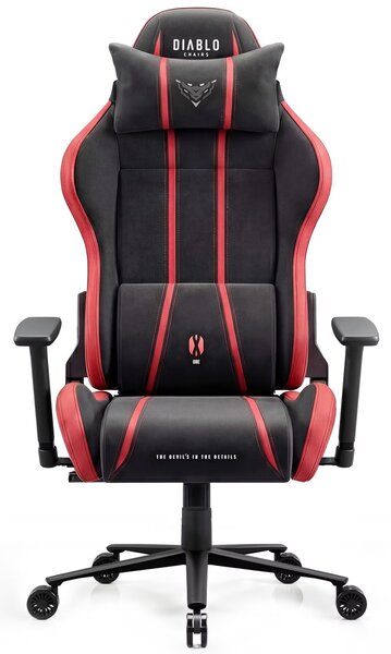 Fotel gamingowy materiałowy Diablo X-One 2.0 King Size, Bloody Mary