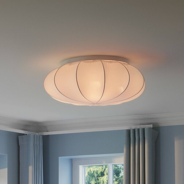 Nordlux Lampa sufitowa Aeron, możliwość ściemniania, biały / opal, salon / jadalnia, metal