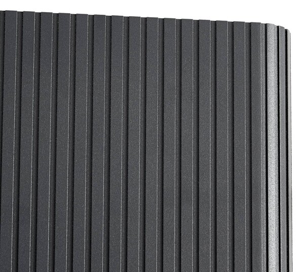 Kinkiet zewnętrzny Raija Lucande, aluminiowy / szary / cynkowy, aluminium, nowoczesny