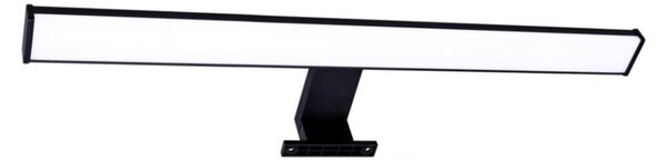 Kinkiet łazienkowy nad lustro LED 12W neutralna barwa czarny podłużny 60 cm IP44 ELBA Polux
