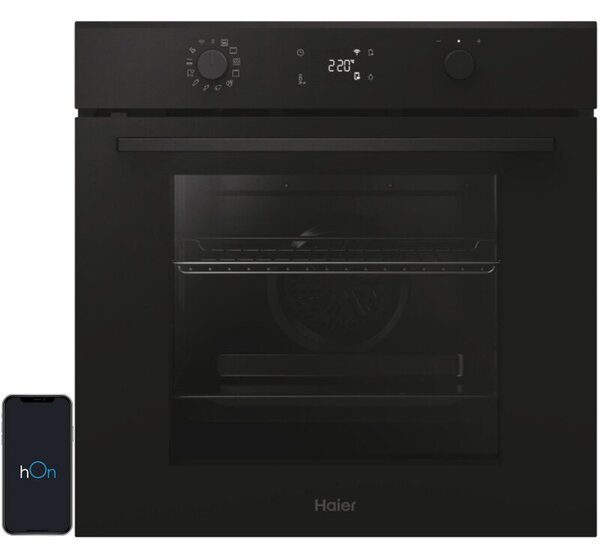 Piekarnik HAIER H6 ID2P5B3ECTB Elektryczny Czarny A++ Termoobieg, AirFry, zdalne sterowanie