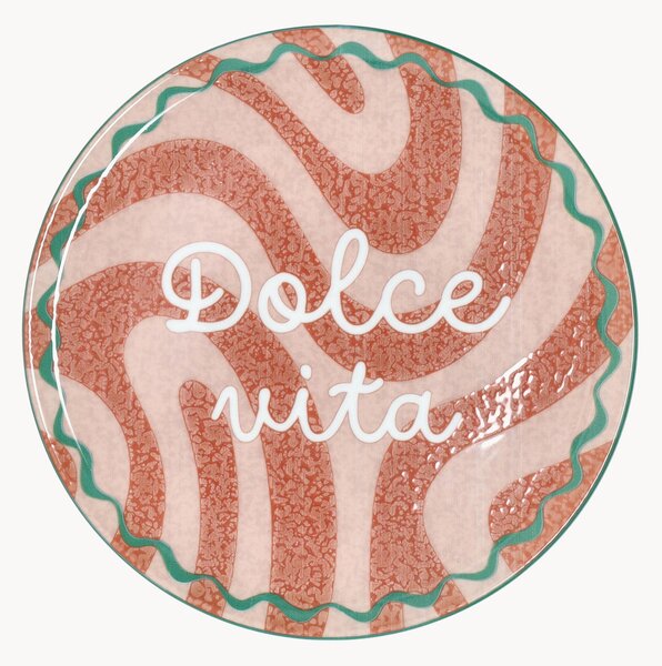 Talerz do pizzy Cinzia Dolce Vita Rosso