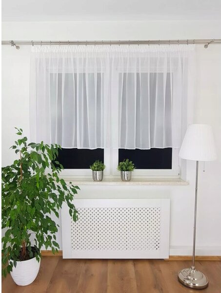 Firana gotowa z woalu 400x110cm