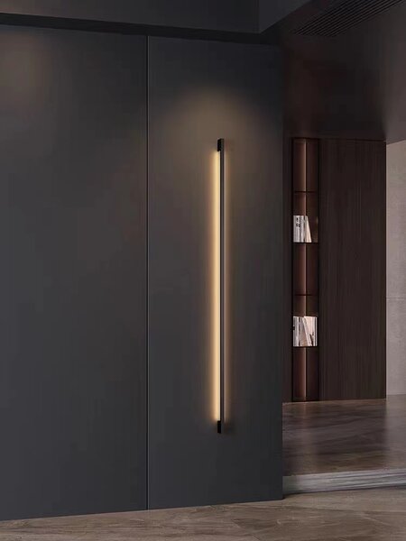Handa – Kinkiet LED 120 cm, 20W, Czarny