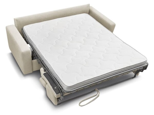 Kremowa rozkładana sofa 195 cm Monaco – Bobochic Paris