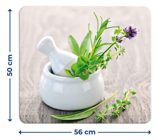 Szklana osłonka Wenko Herb, 50x56 cm