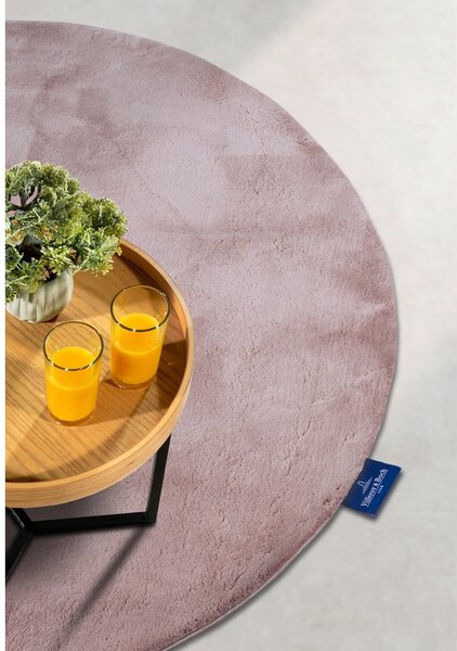 Szaroróżowy okrągły dywan ø 160 cm Leon – Villeroy&Boch