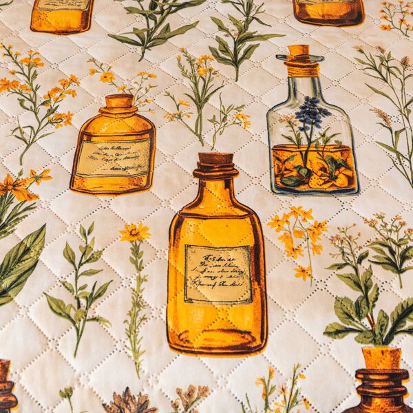 Narzuta na łóżko APOTHECARY, kremowy Rozmiar: 220 x 240 cm