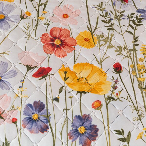 Narzuta na łóżko WILDFLOWERS, kolorowy Rozmiar: 170 x 210 cm