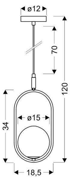 Wisząca srebrna lampa glamour nad stół - Z2-N57