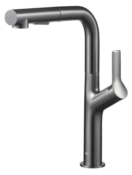 Bateria Kuchenna StojÄ ca KFA Duero Design z WyciÄ ganÄ obrotowÄ wylewkÄ Szary metaliczny 6623-220-61