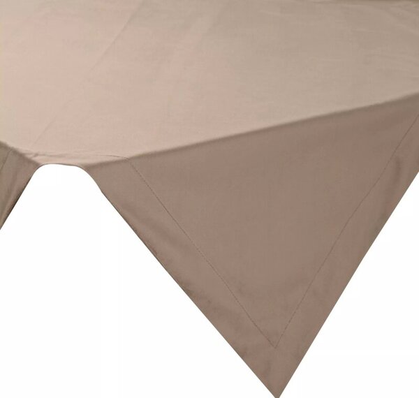 Obrus EUROFIRANY Melinda 85 x 85 cm BeÅ¼owy