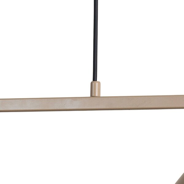 Lampa wisząca Hängeleuchte Form 4 ALDEX, możliwość ściemniania, kremowy / amber, salon / jadalnia, metal, nowoczesny
