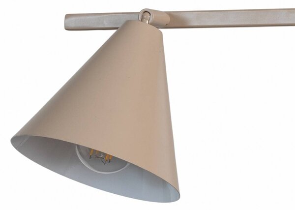 Lampa wisząca Hängeleuchte Form 4 ALDEX, możliwość ściemniania, kremowy / amber, salon / jadalnia, metal, nowoczesny
