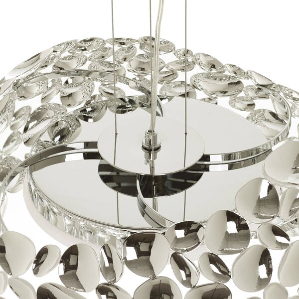 Schuller Valencia Lampa wisząca Narisa, chromowy / srebrny, salon / jadalnia, metal, design