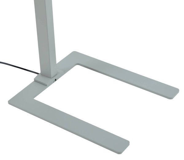 Lampa stojąca Logan Ultra HCL Arcchio, możliwość ściemniania, aluminiowy / szary / cynkowy, biuro, aluminium, nowoczesny