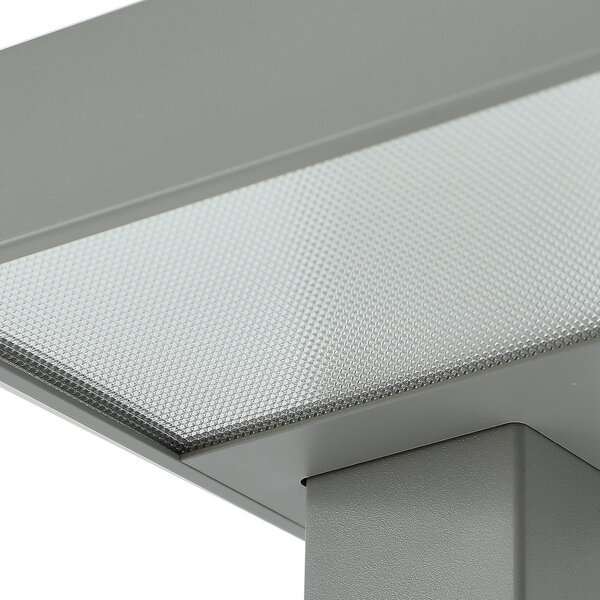 Lampa stojąca Logan Ultra HCL Arcchio, możliwość ściemniania, aluminiowy / szary / cynkowy, biuro, aluminium, nowoczesny