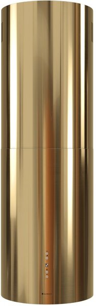 Okap GLOBALO Cylindro Isola 39.7 ZÅoty 742m3/h 61dB klasa B WyÅwietlacz elektroniczny