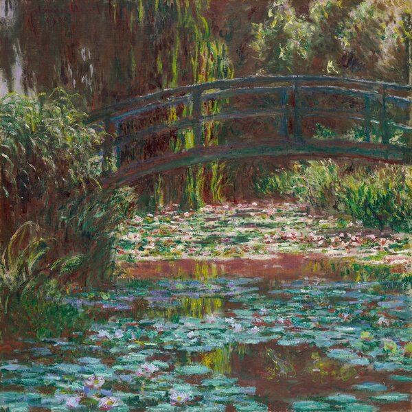 Reprodukcja Staw z liliami wodnymi, Claude Monet