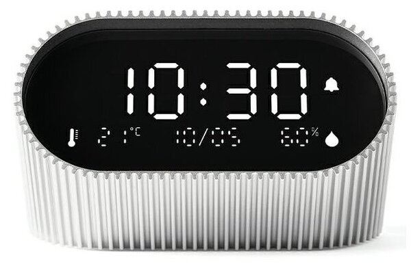 Budzik LEXON Ray Clock LR155RA3 Aluminiowy