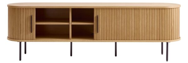 Szafka pod TV w dekorze dębu 56x180 cm Nola – Unique Furniture