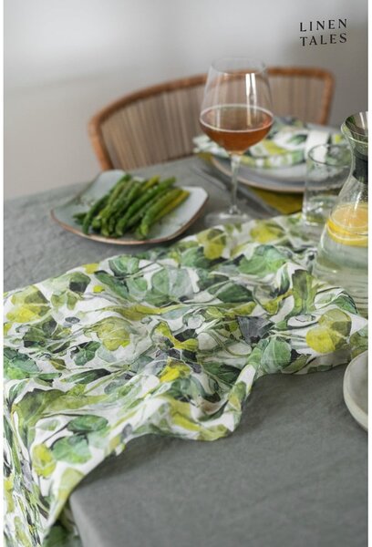 Lniany bieżnik 40x200 cm Lotus – Linen Tales