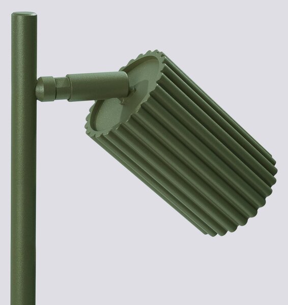 Lampa stołowa ALORA SOLLUX LIGHTING, zielony, salon / jadalnia, aluminium