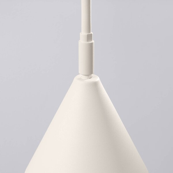 Kinkiet LYS SOLLUX LIGHTING, kremowy / amber, salon / jadalnia, metal, skandynawski