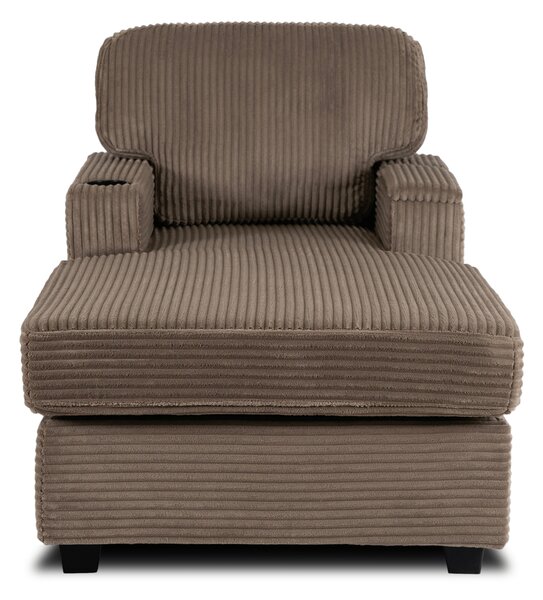 Fotel Wypoczynkowy Sofa NEO Beżowy Sztruksowy Nowoczesny