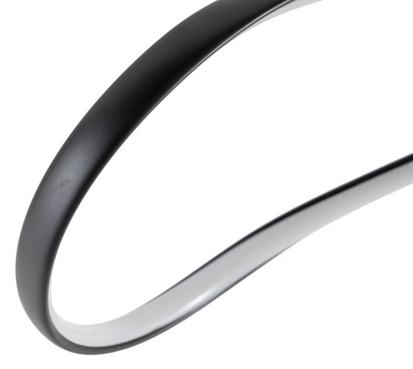 Lampa sufitowa LED Infinity Milagro Lighting, czarny, salon / jadalnia, metal, nowoczesny