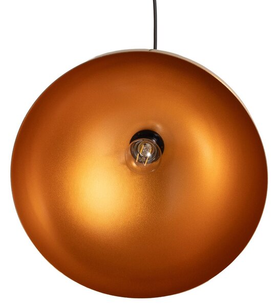 Lampa wisząca Berceste Opviq, możliwość ściemniania, mosiężny / złoty, salon / jadalnia, metal, nowoczesny