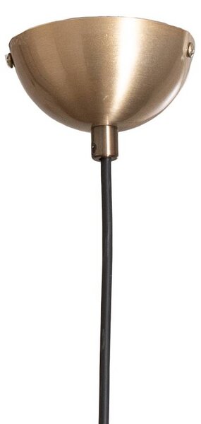 Lampa wisząca Berceste Opviq, możliwość ściemniania, mosiężny / złoty, salon / jadalnia, metal, nowoczesny