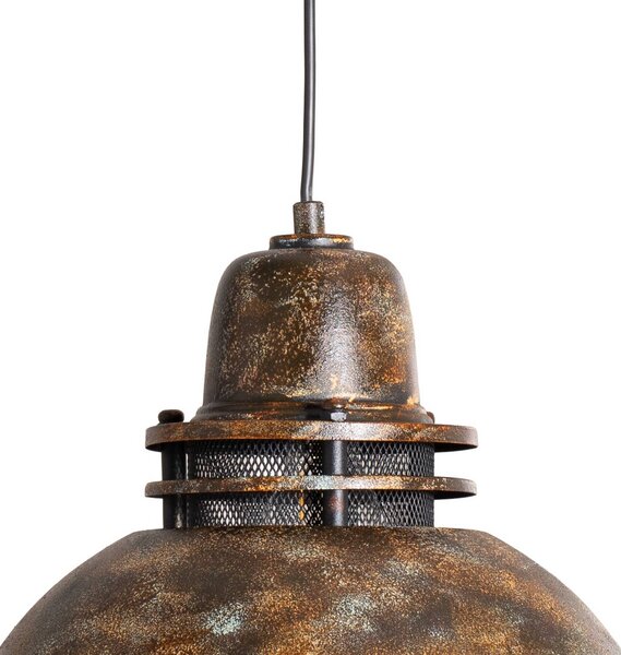 Lampa wisząca Opviq, możliwość ściemniania, brązowy / rdzawy, salon / jadalnia, metal, vintage