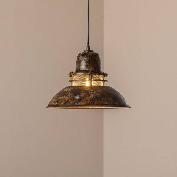Lampa wisząca Opviq, możliwość ściemniania, brązowy / rdzawy, salon / jadalnia, metal, vintage