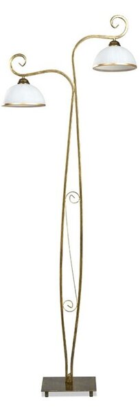 Lampa stojąca Emibig 2xE27 60W WIVARA LP2 GOLD 149/LP2