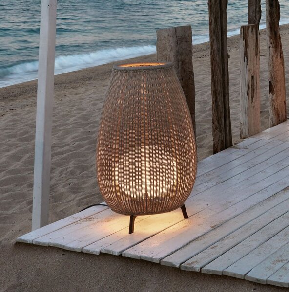 Lampa ogrodowa Amphora 02 - brązowa, LED