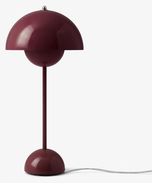 Lampa stołowa Flowerpot VP3 - Dark Plum