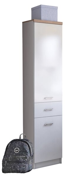 Wysoki Regał Biały Słupek T8-K40