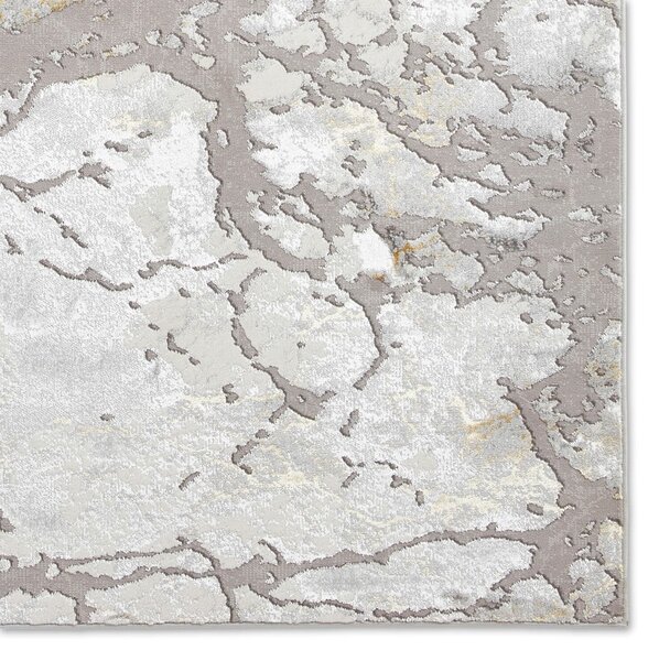 Szaro-złoty dywan 170x120 cm Apollo – Think Rugs