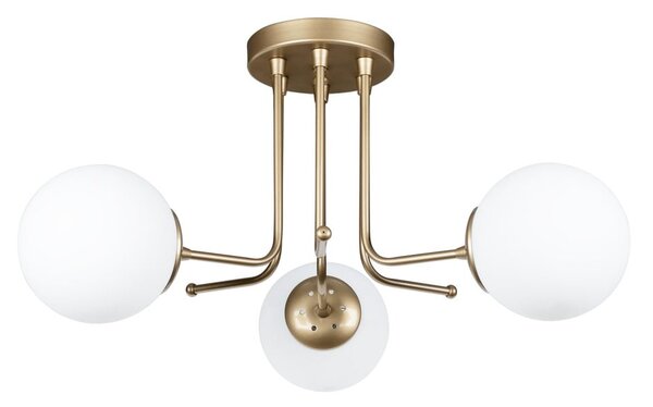 Lampa sufitowa w kolorze złota Squid Lighting Star, wys. 34 cm