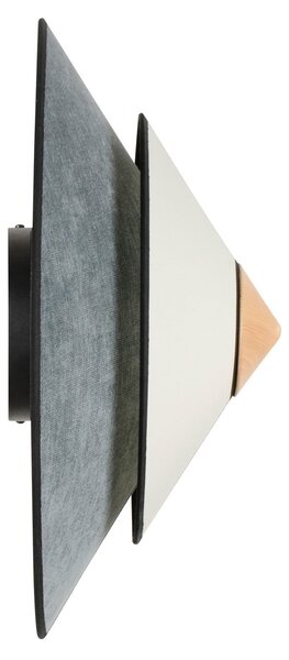 Lampa Ścienna Forestier, Cymbal, ściemnialny, niebieski, salon, tkanina | tekstylia, design