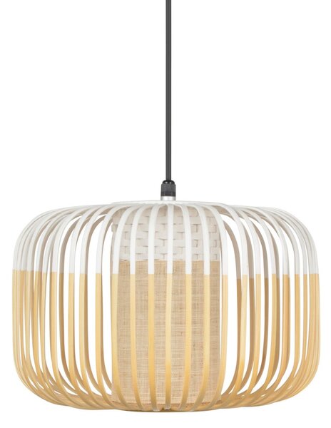 Zewnętrzna Lampa Forestier, Bamboo, biały, taras, bambus, design